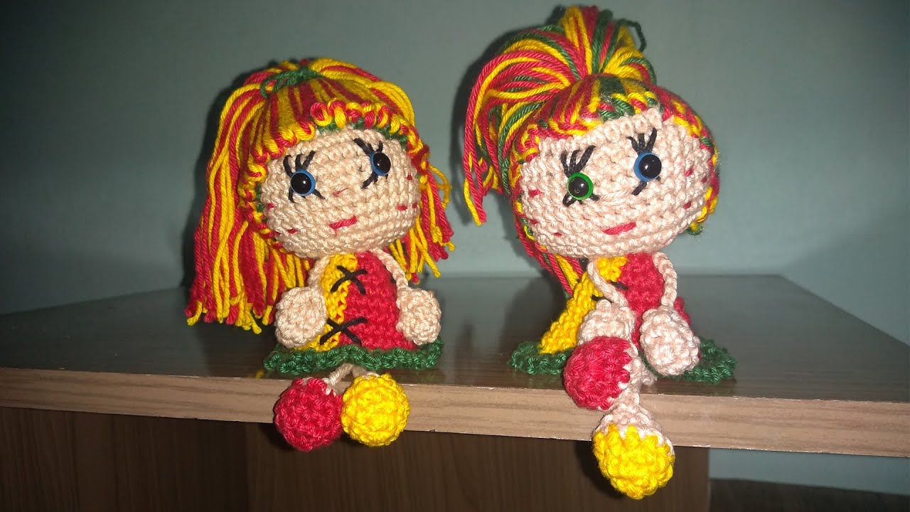 Bambola Emília- Amigurumi