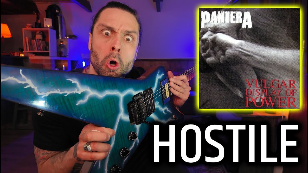 PANTERA 🔥 HOSTILE ⚡ 'Official Live' Playthrough by ATTILA Voros
