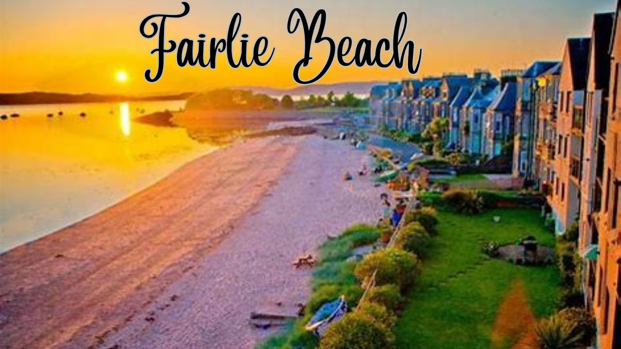 We leave Largs & head towards Fairlie Beach