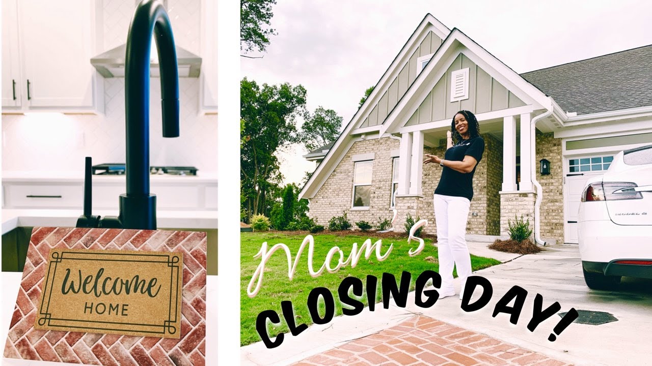 EMPTY HOUSE TOUR! | closing day for mom - Fischer Homes Brand New Construction