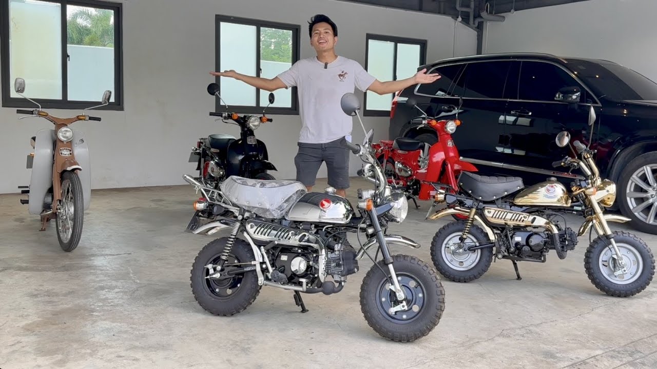 ရန်ကုန်မြို့က Honda စူပါကပ် စုဆောင်းသူတစ်ဦးရဲ့ ဆိုင်ကယ်အလန်းများ