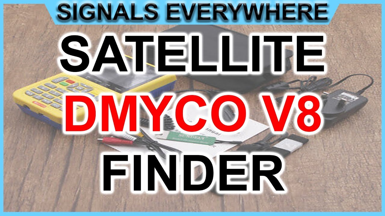 DVB-S/2 v8 Finder Digital Satellite Finder used as a Digital Amateur TV Receiver