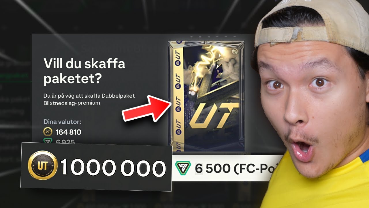 1 MILLION COIN PACK - FC24 Svenska