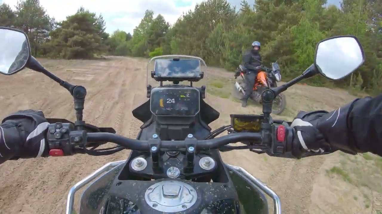 450MT in Deep Sand - CFMOTO - Mitas Enduro Trail Tire Test + Real Offroad Feel