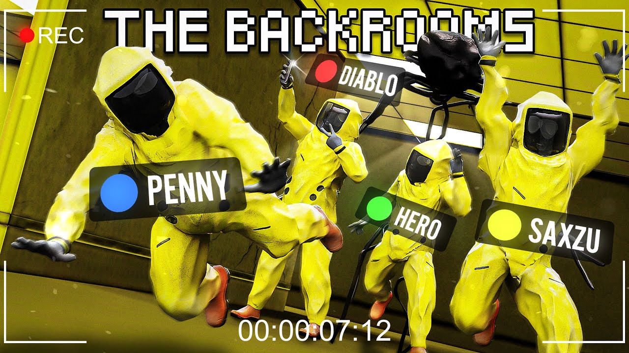 DIABLO HERO SAXZU & PENNY ESCAPE THE BACKROOMS