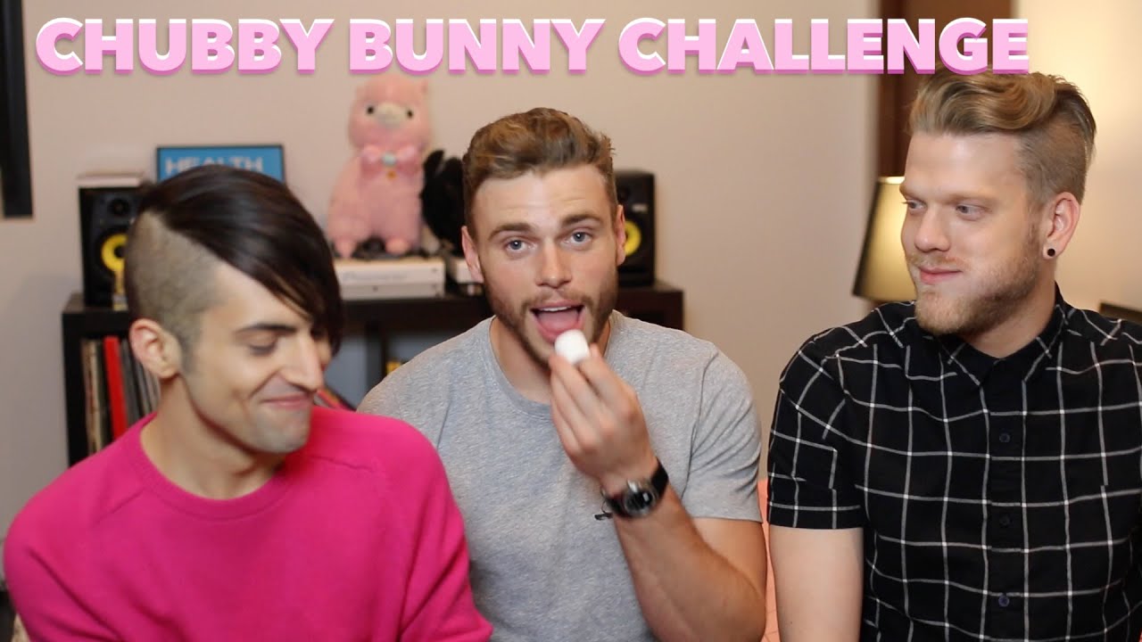 CHUBBY BUNNY CHALLENGE (feat. Gus Kenworthy)
