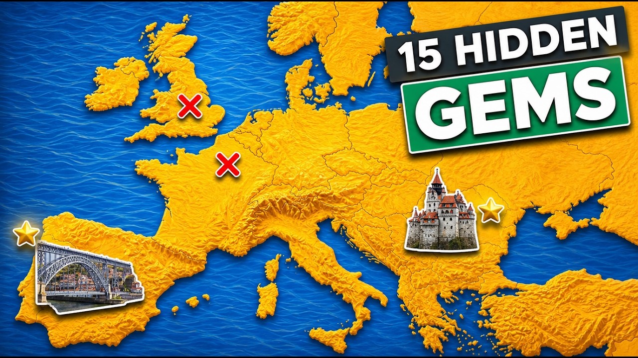 15 UNDERRATED European Cities You NEED to Visit in Summer 2026 (Skip the Crowds!)