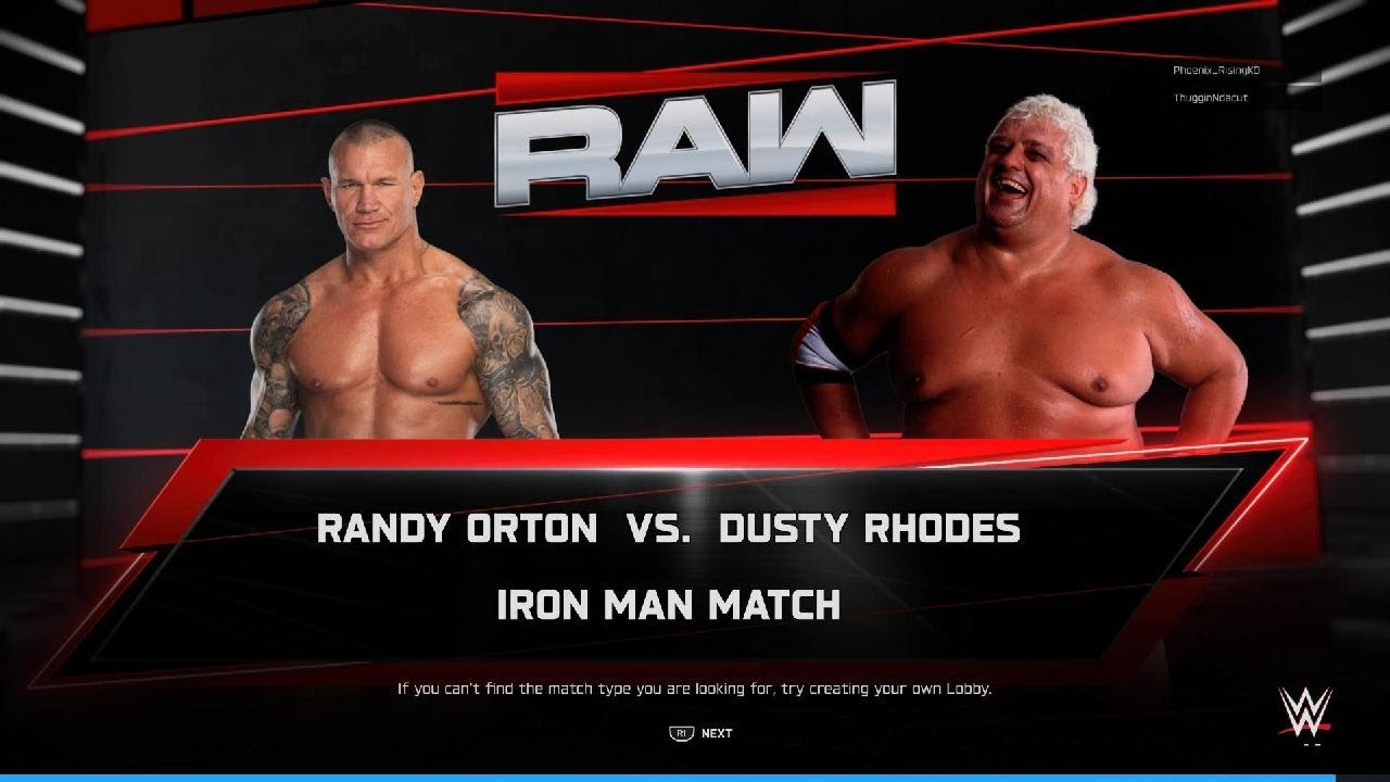 Randy Orton Vs Dusty Rhodes | Epic Match