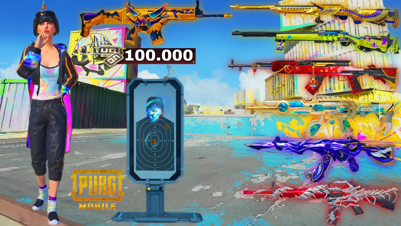 Omg😱100.000UC FOR ALL GUN MAX IN CYBER WEEK 2025🔥PUBG MOBILE 