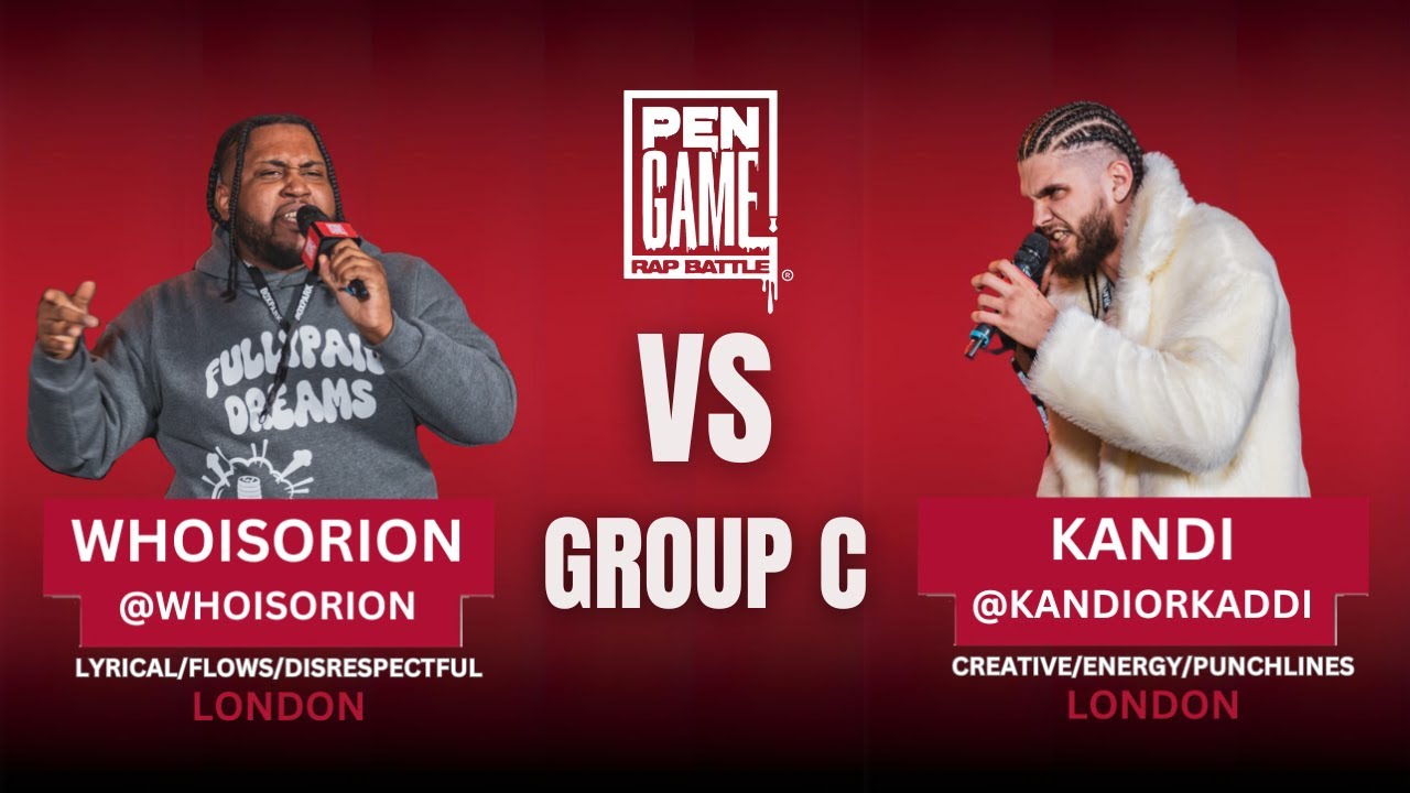 WHOISORION vs KANDI | PenGame Rap Battle 2024