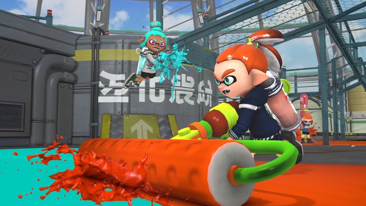 Splatoon SFM Timelapse: TURF WAR!