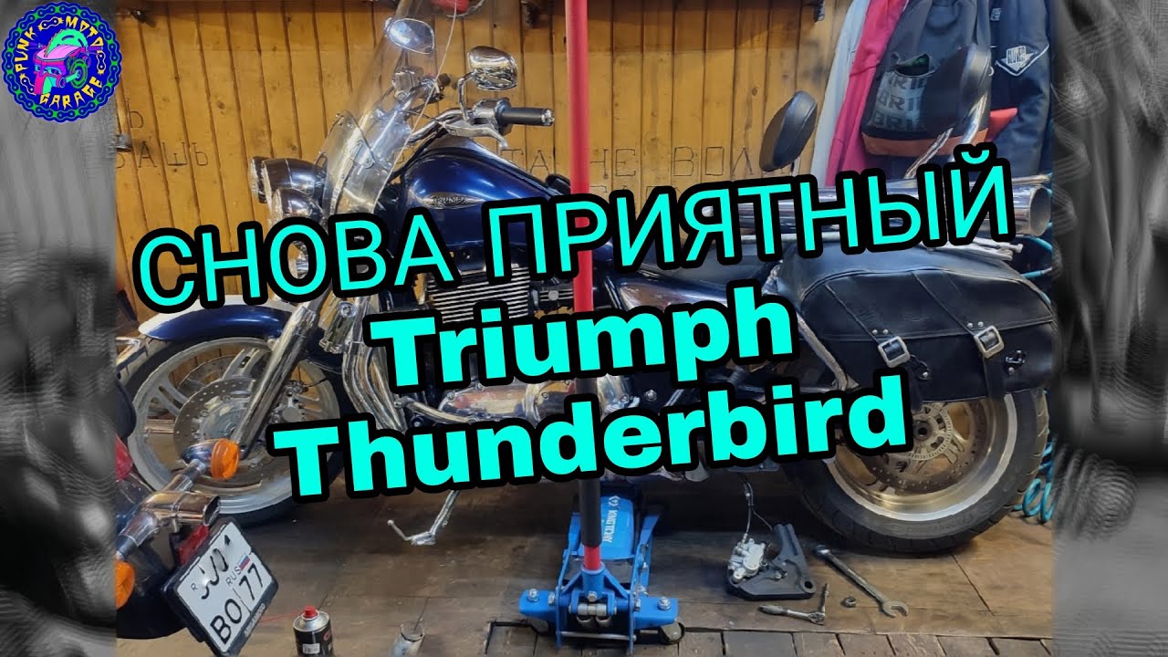 Triumph Thunderbird то чего не стоит боятся ТЕХНИЧЕСКОЕ ОБСЛУЖИВАНИЕ ТАНДЕРБЕРДА
