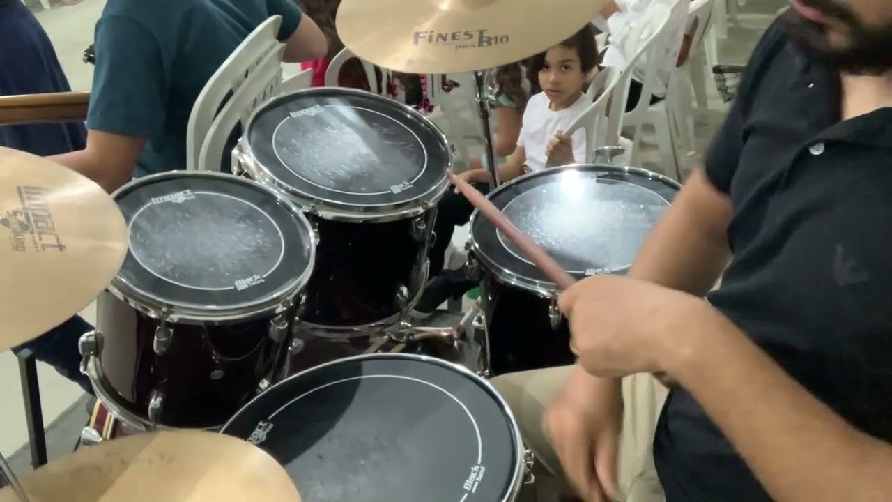 Boa obra drum cover_ Valesca Maysa 
