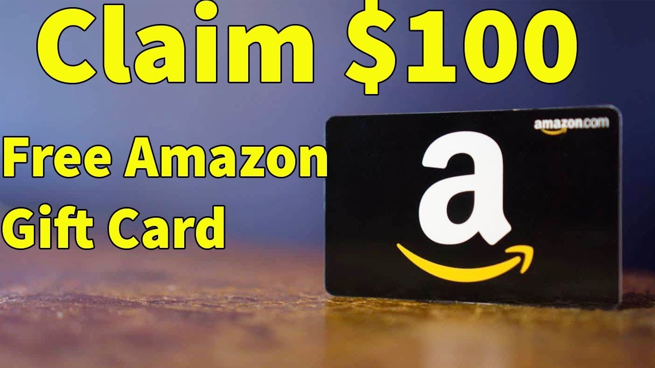 [Claim $100] Free Amazon Gift Card 2019 - How to get amazon free stuff