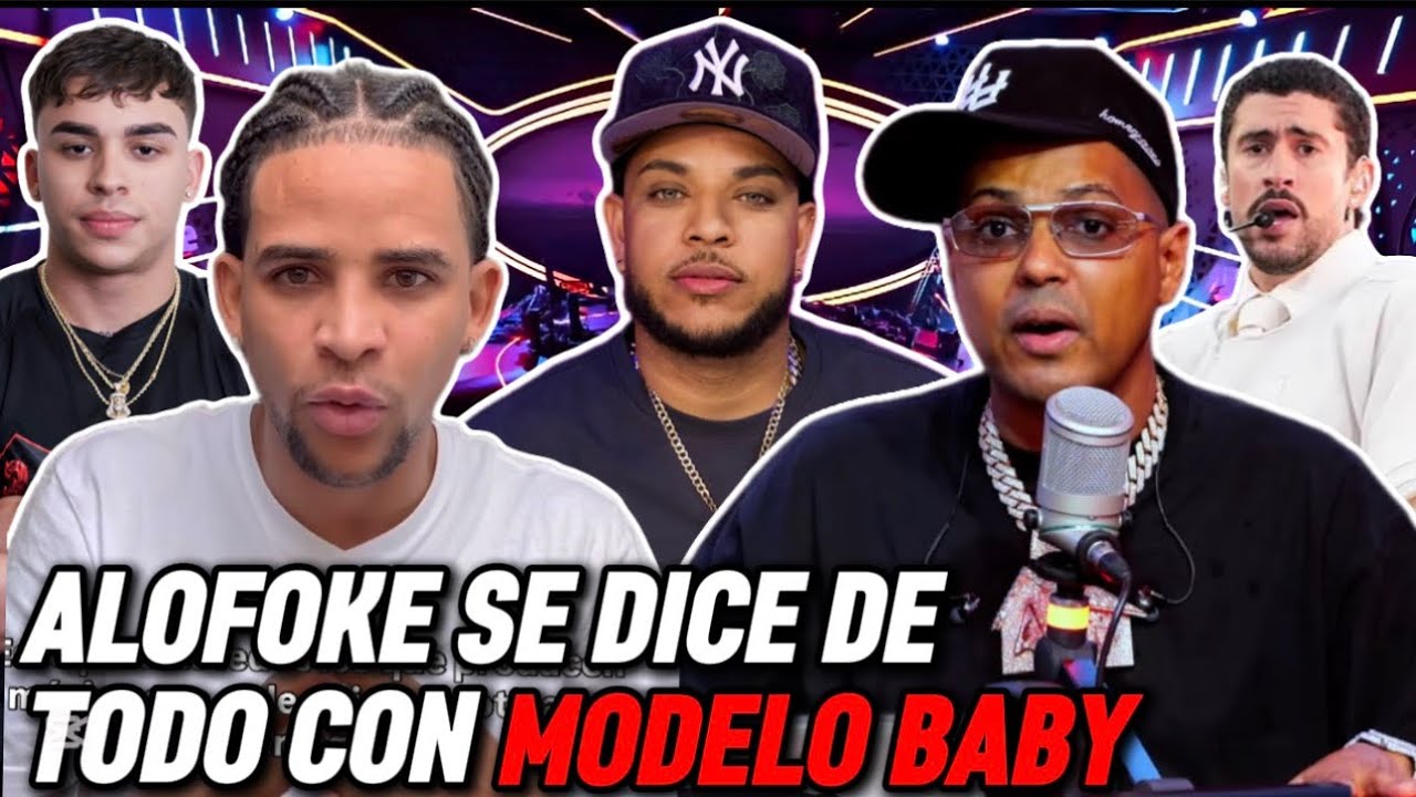 ALOFOKE SE DICE DE TODO CON MODELO BABY
