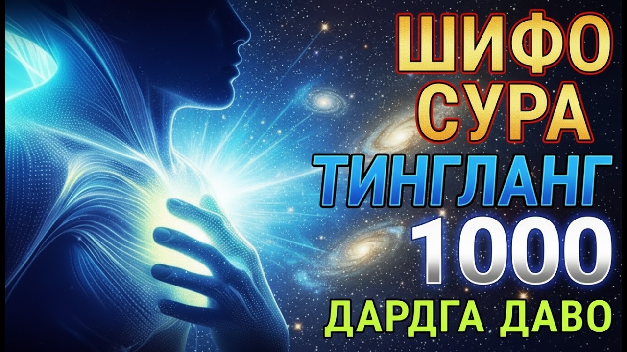 ✨ Қуръондан Шифо Муроттали — Қора Энергия ва Хасталикларга Қарши