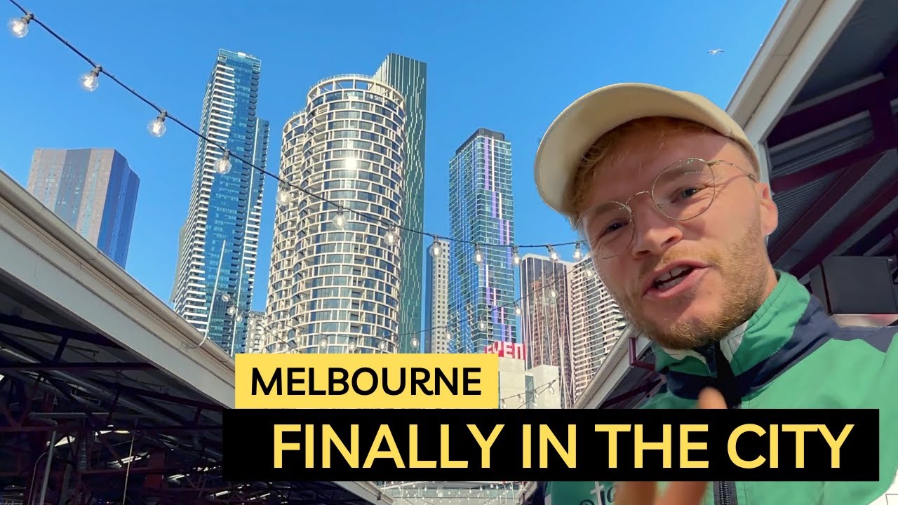 MELBOURNE CUP, FOOD MARKET AND BASKETBALL! WE FINALLY ARRIVE IN MELBOURNE!