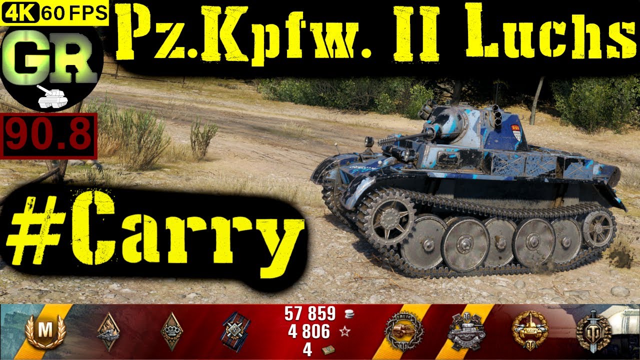 91_World of Tanks Pz.Kpfw. II Luchs WoT Replay - 9 Kills 2.1K DMG(Patch 1.4.0)