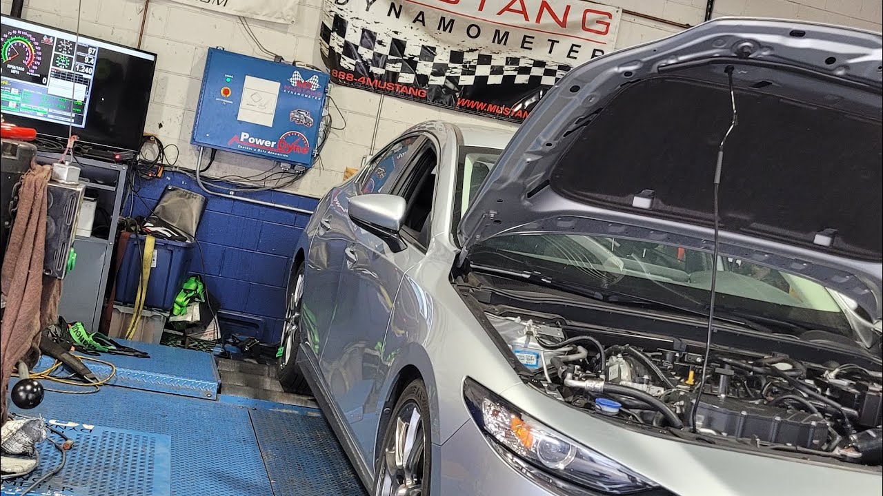 Mazda Monday Supercharged 2.5L Mazda 3 Dyno Results (Not the Final Numbers but close)