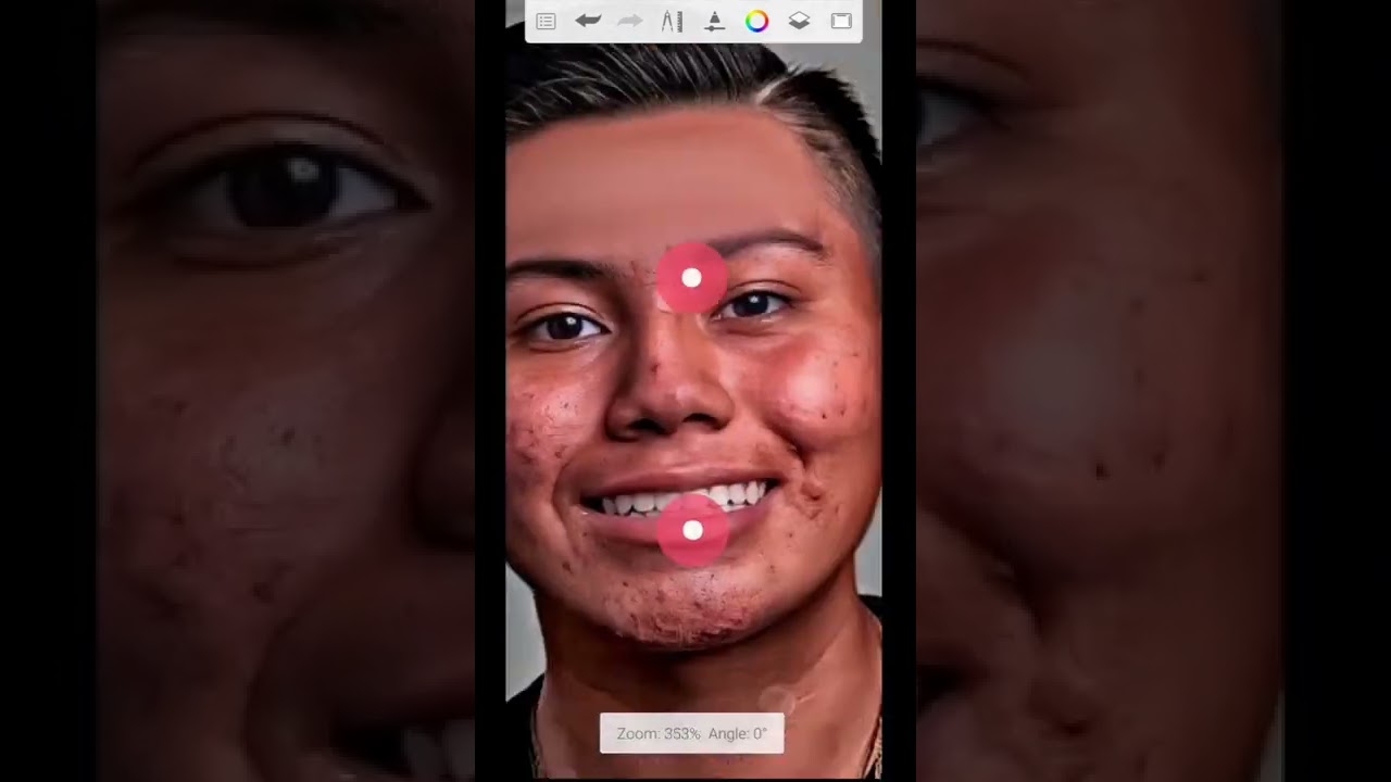 Hard smooth photo editing 🔥 face smooth editing #shorts #ytshorts #viral