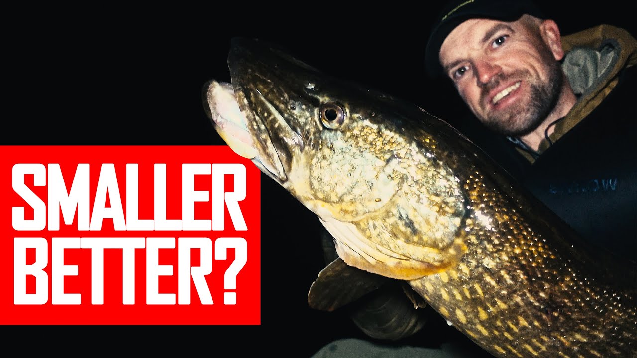 Pike fishing on soft plastics. Smaller is better when lure fishing? 100 Big Pike Challenge. Part 16