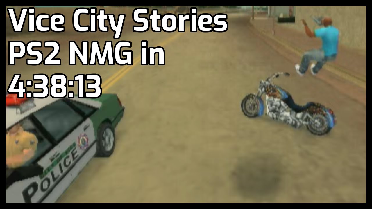 Vice City Stories PS2 No Major Glitches Speedrun in 4:38:13