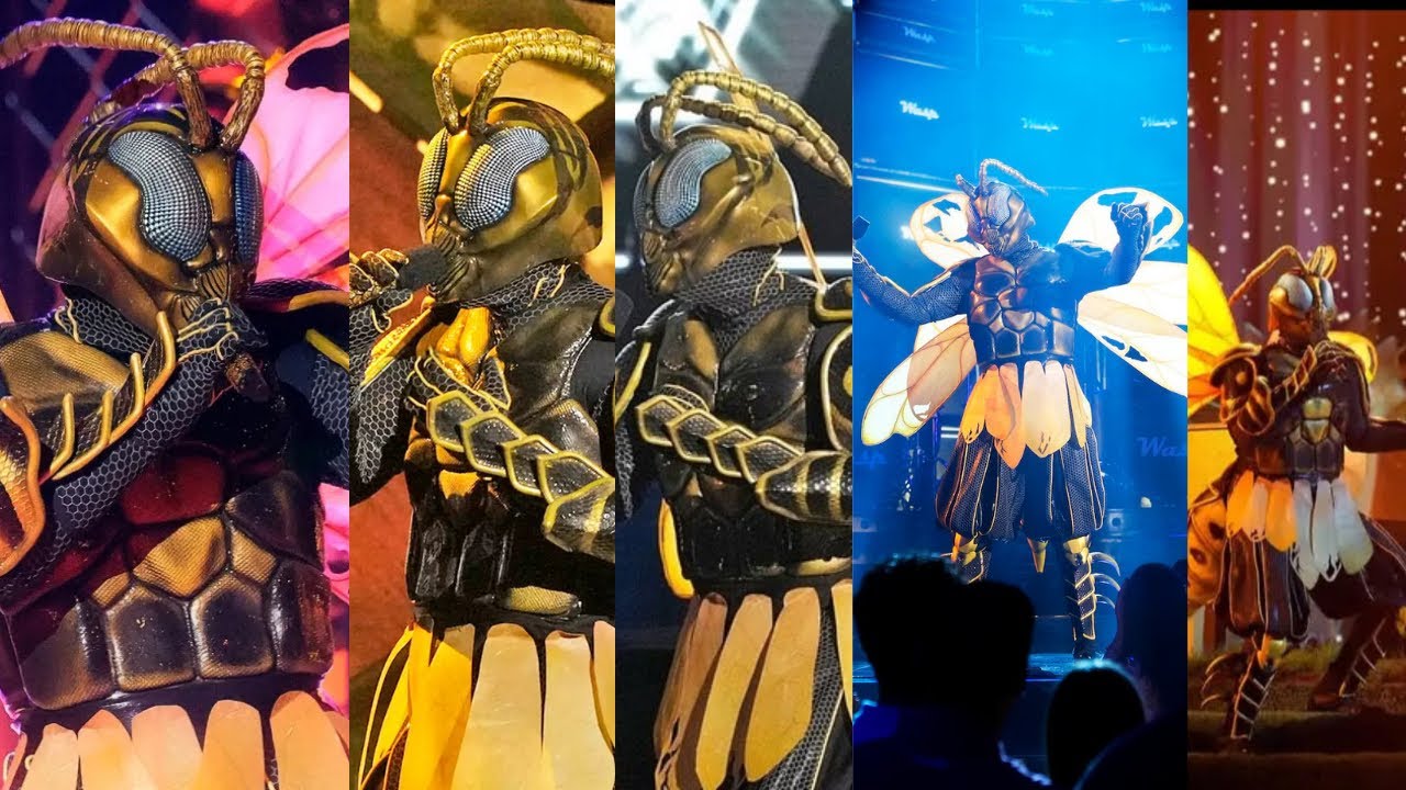 Wasp All Performances + Reveal | Masked Singer Season 12 (Runner Up 2nd place 🥈)