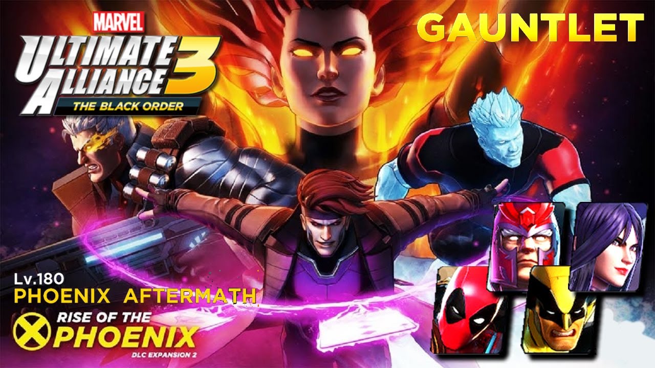 Marvel Ultimate Alliance 3 [NS] - X-Men Team / Gauntlet / Phoenix Aftermath