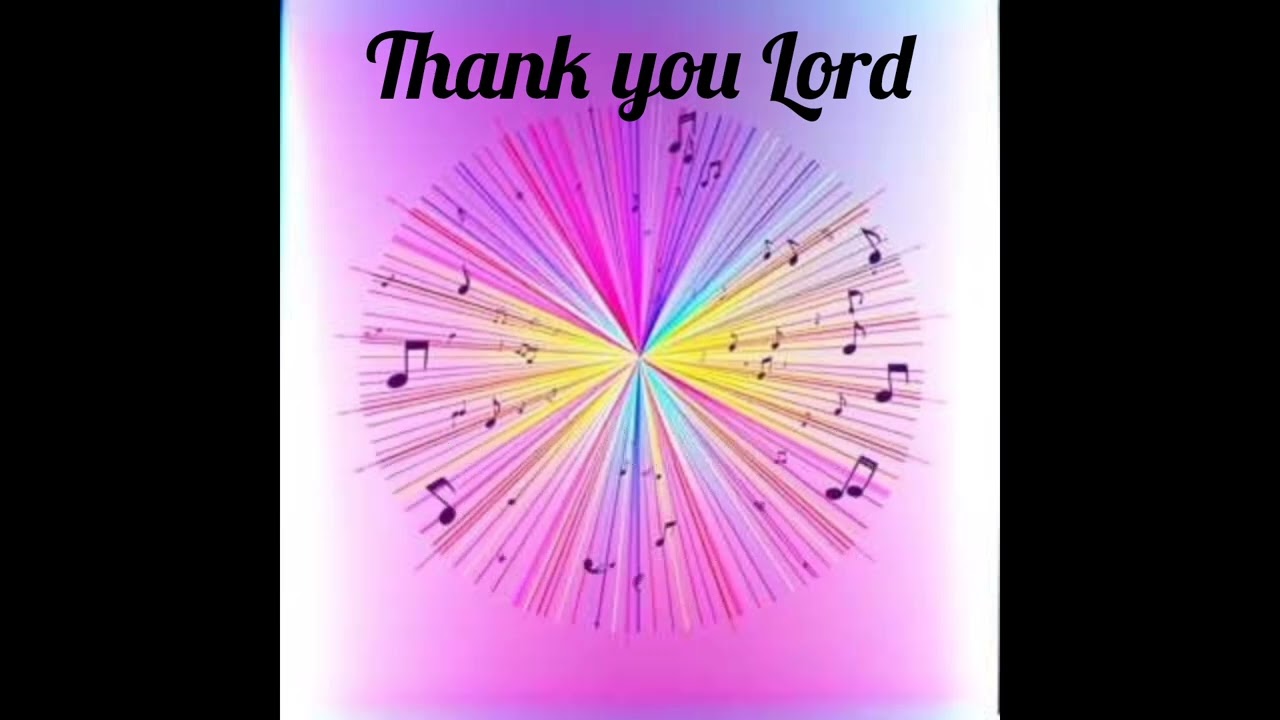 Thank you Lord 
