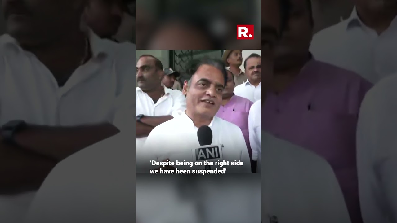BJP MLA CN Ashwath Narayan: Despite Being on the Right Side We Have Been Suspended