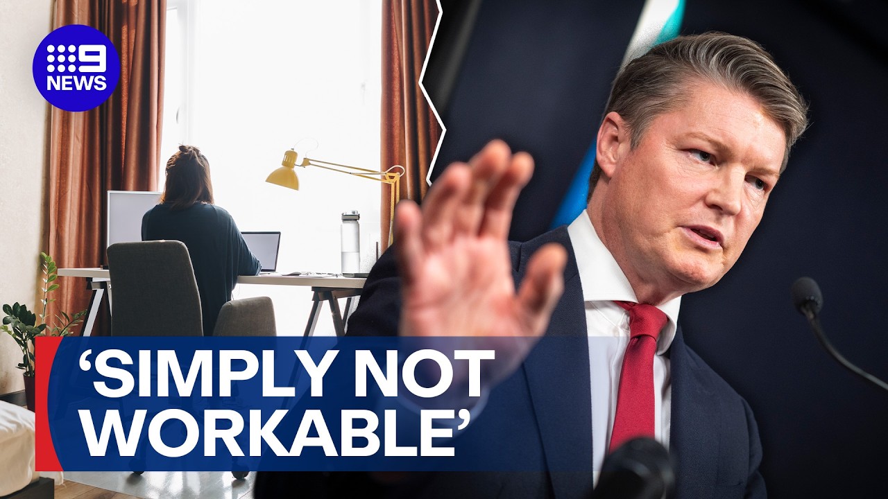 Pressure mounts on new premier over controversial work-from-home laws | 9 News Australia