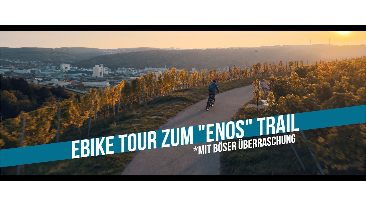 ⁴ᴷ E-Bike Ausfahrt zum EsNos Trail (+b&ouml;se &Uuml;berraschung mit Happy End!)
