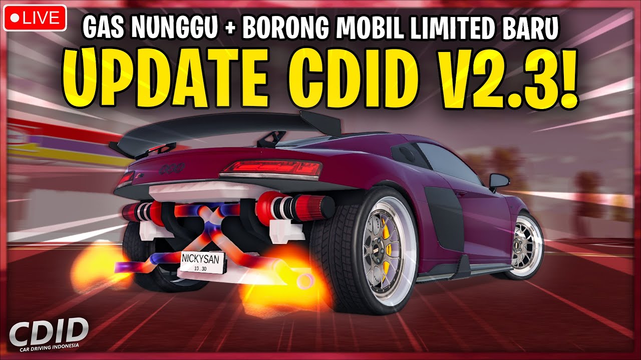 MENUNGGU UPDATE CDID UPDATE V2.3 ! GAS JOIN SINI - CDID Update V2.3 Roblox