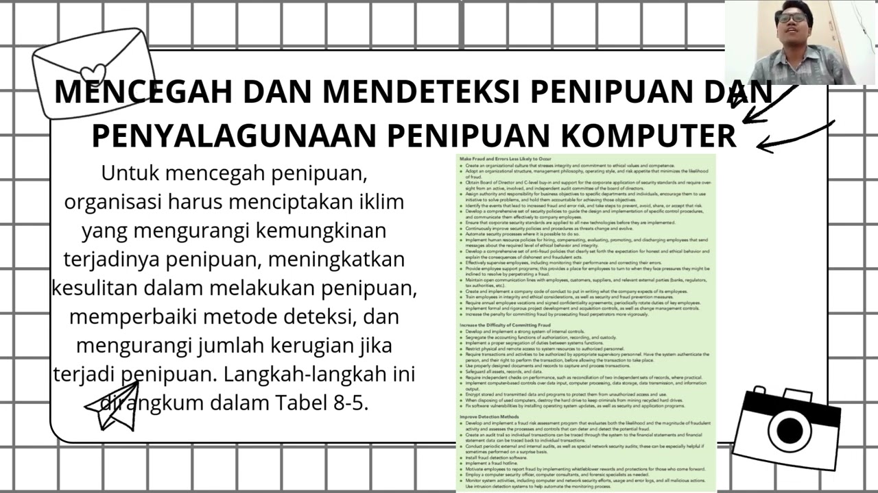 Materi Sistem Informasi Akuntansi _Fraud & Errors; Control & AIS, Control For Information Security. 