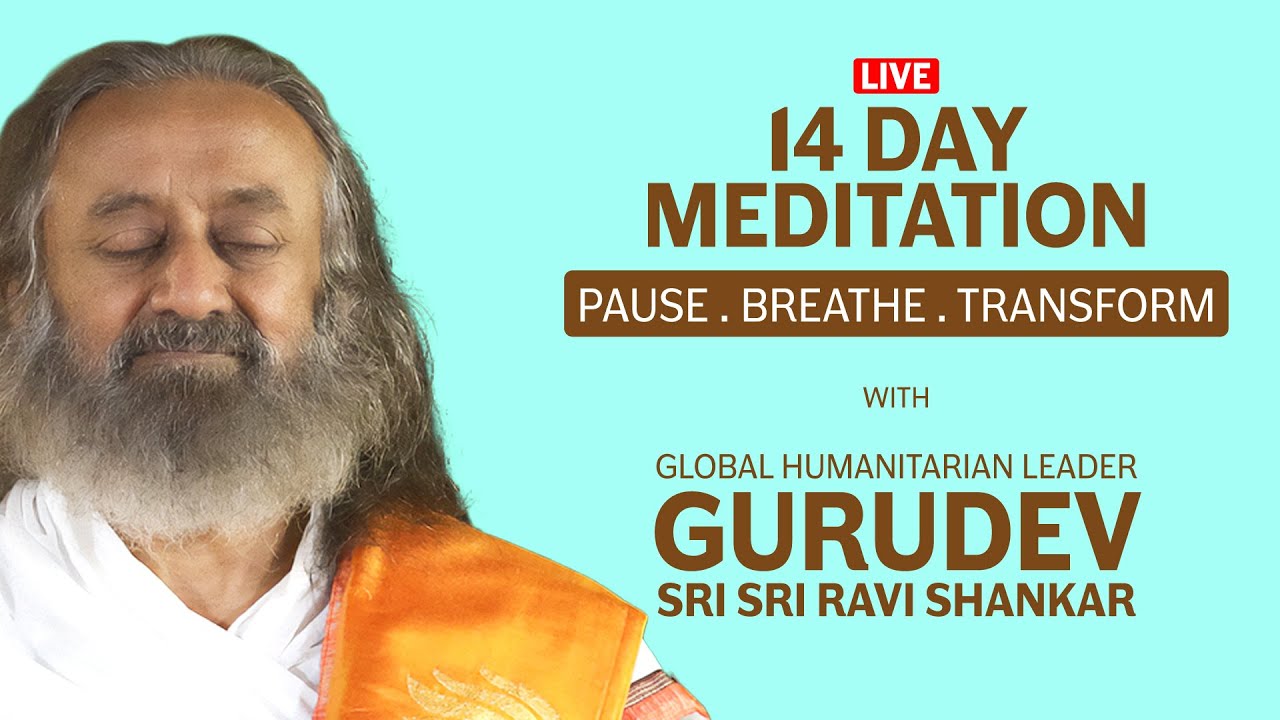 Meditation Sessions with The Art of Living - DAY 12