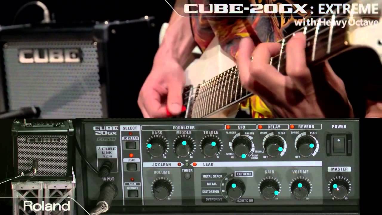 Roland CUBE 20GX Guitar Amplifier