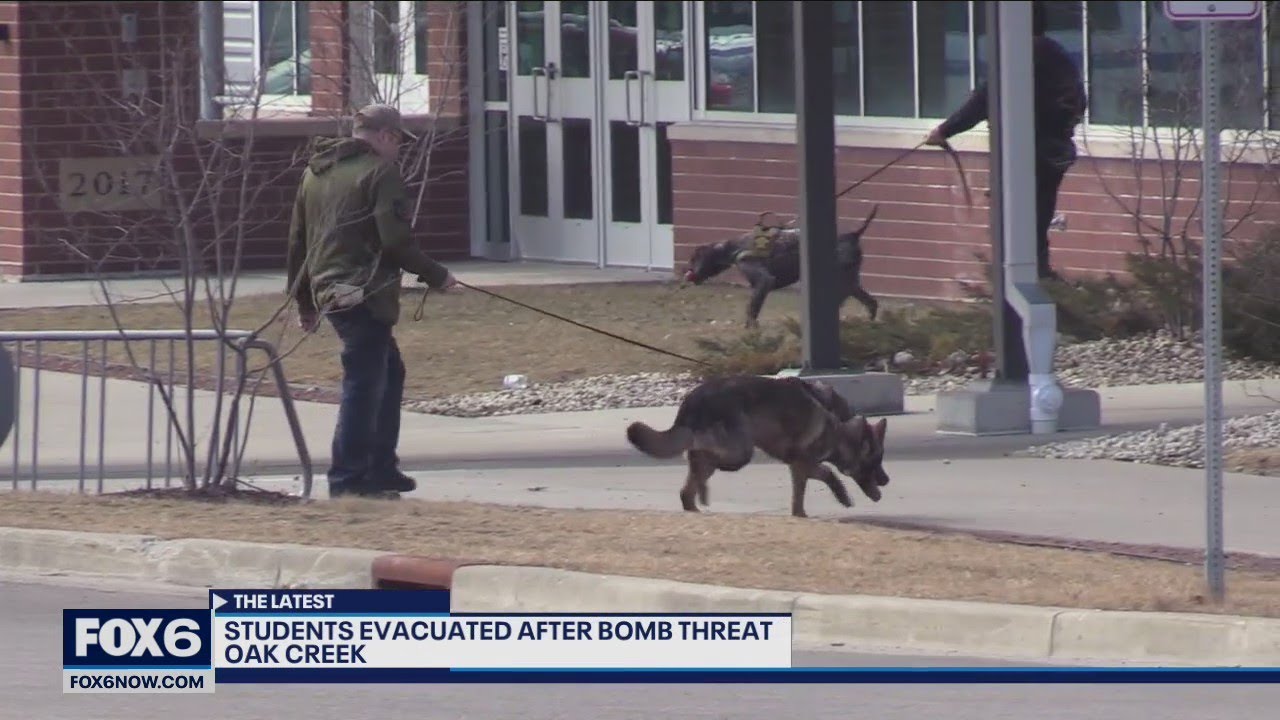 Oak Creek school bomb threat, police say no suspicious devices found | FOX6 News Milwaukee