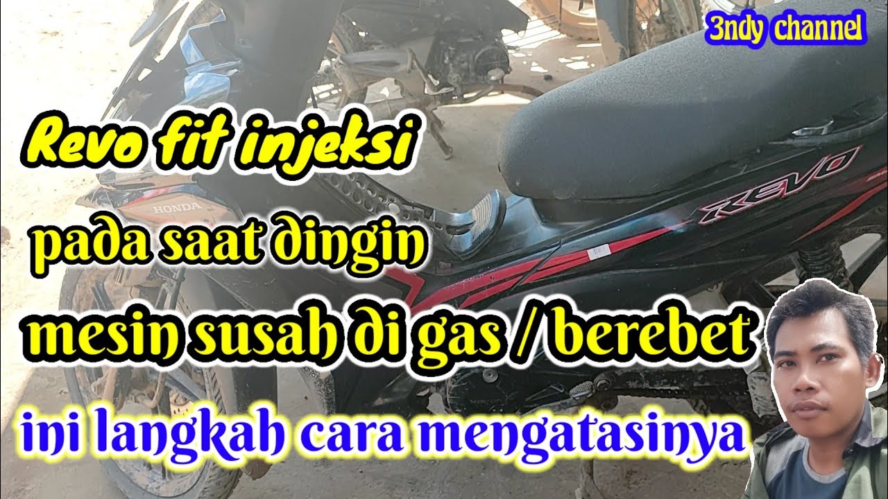 Revo fit injeksi bikin mumet/ mesin dingin di gas sendat²