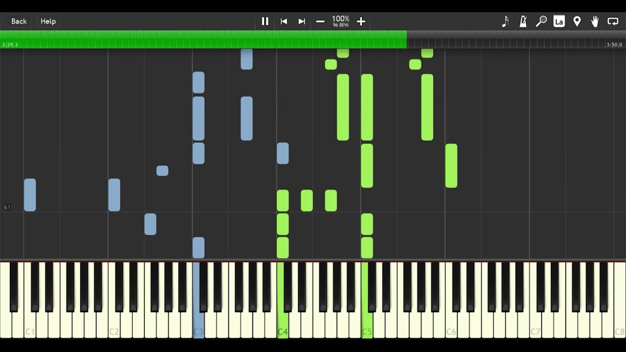 Illenium - Crashing ft. Bahari (Synthesia Tutorial+Free Piano Sheets)