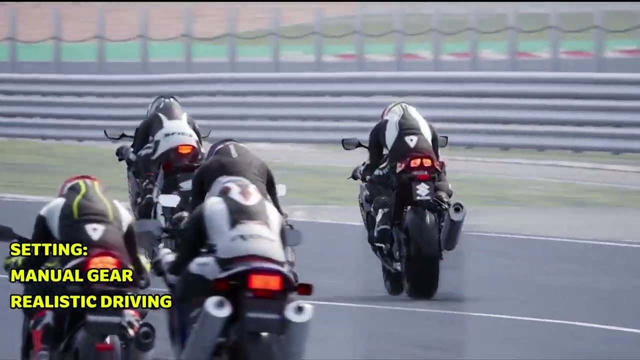 MANUAL GEAR IN RIDE 4 | SUZUKI GSX-R 1000 2014
