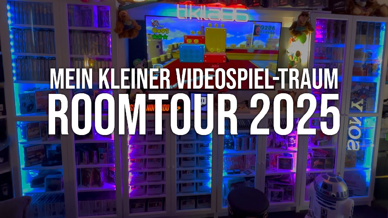 Mein kleiner Videospiel Traum - Roomtour 2025