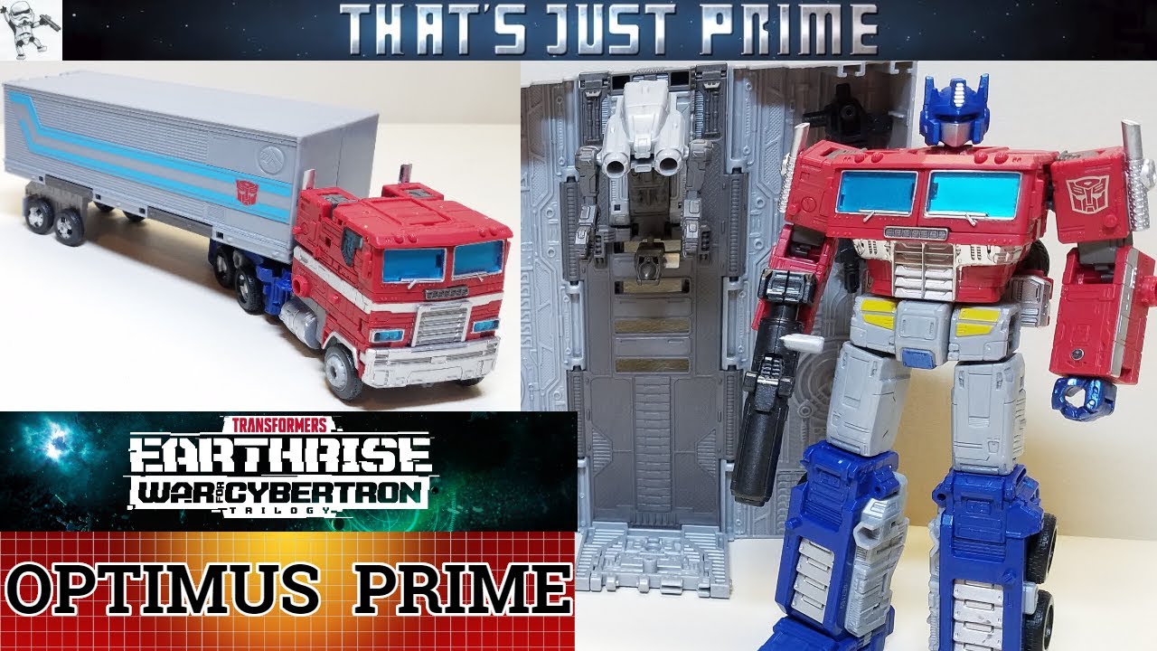 Обзор Transformers EARTHRISE: War for Cybertron OPTIMUS PRIME! «Это просто Прайм!» Эпизод 193!