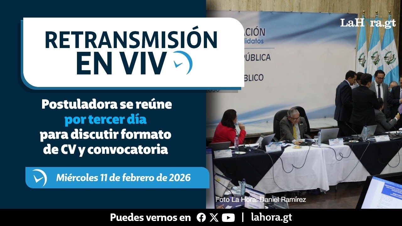 Retransmisión: Postuladora se reúne por tercer día para discutir formato de CV y convocatoria