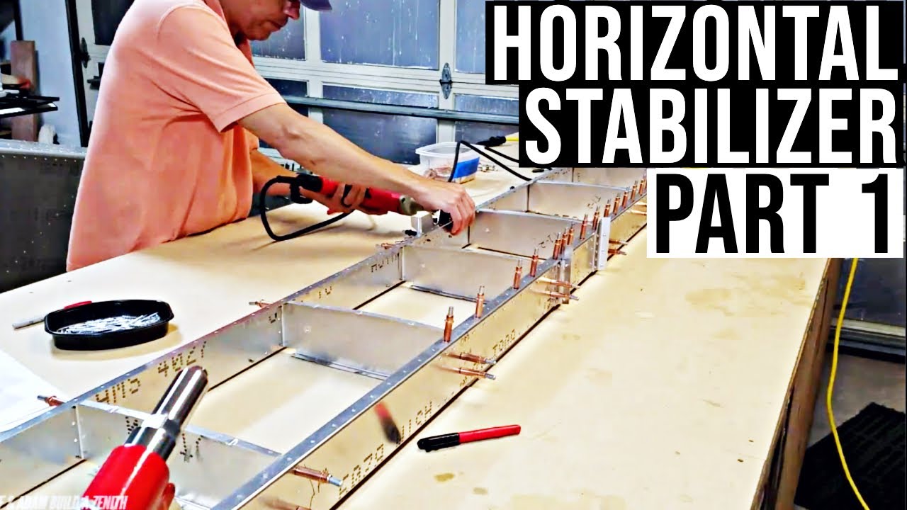 Horizontal Stabilizer Part 1 - Zenith 750 Cruzer kit airplane