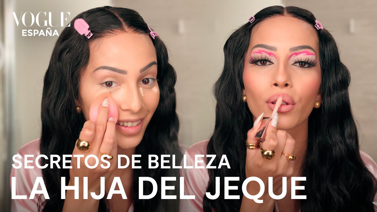 Alana ‘La hija del jeque’: makeup en rosas con eyeliner gráfico | Secretos de Belleza | VOGUE España
