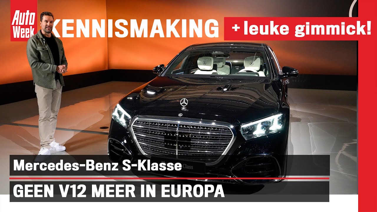 Mercedes S-klasse (2026): Met vernieuwde V8 biturbo - Eerste kennismaking