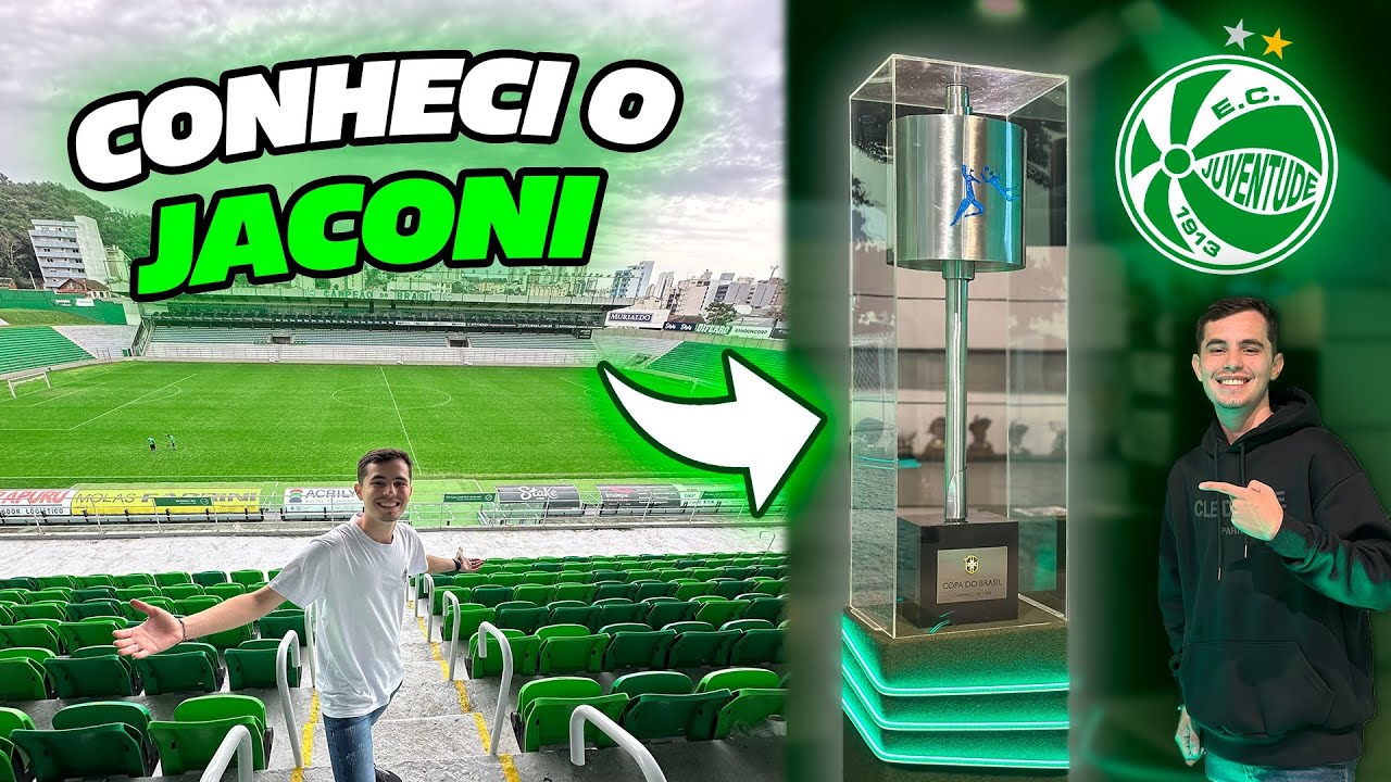 Conheci o ALFREDO JACONI - ESTÁDIO DO JUVENTUDE!