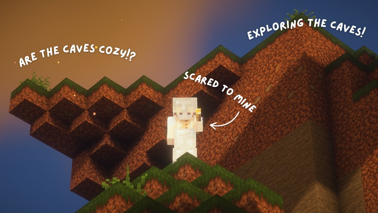 COZY Mining в модифицированном Minecraft | Minecraft ASMR: тихая речь и звуки клавиатуры | Время ...