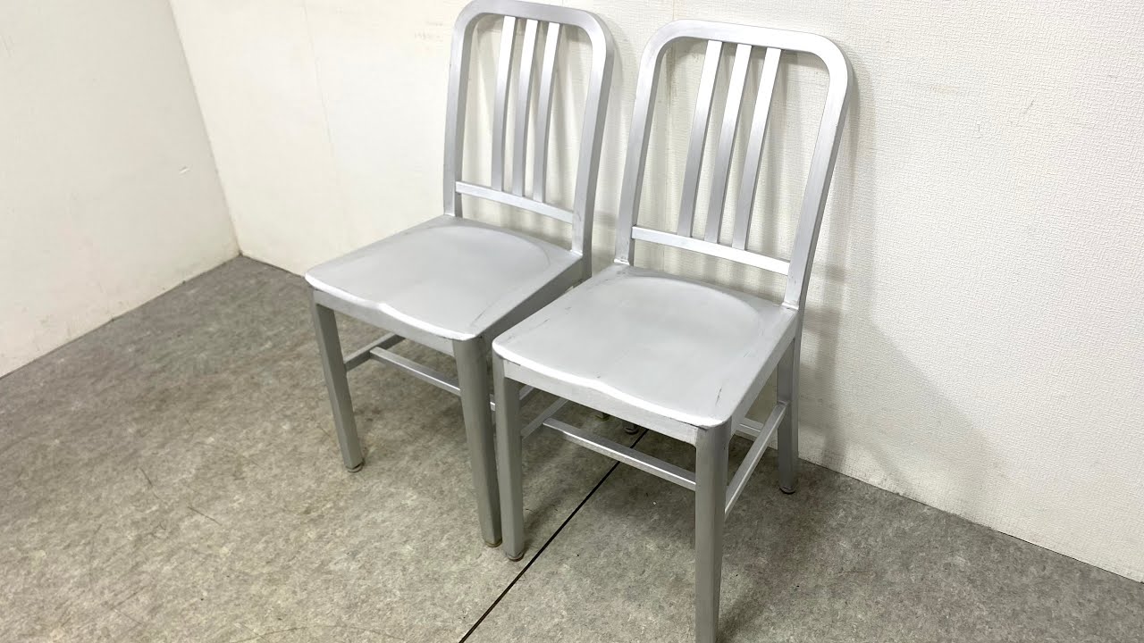 ★ Dulton ダルトン アルミ スタンダード チェア 2脚セット 椅子 ダイニングチェア ALUMINIUM STANDARD CHAIR チェア モダン ★26031003K
