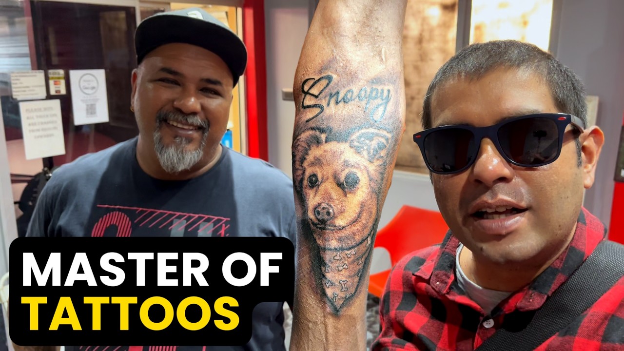 This Guy is The Master of Tattoos -Chatsworth, Durban